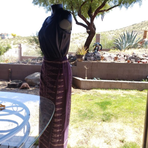 Elegant Purple Women's Skirt - Picture 3 of 5